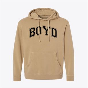 Boyd Elementary School Varsity Arch Pigment-Dyed Hoodie