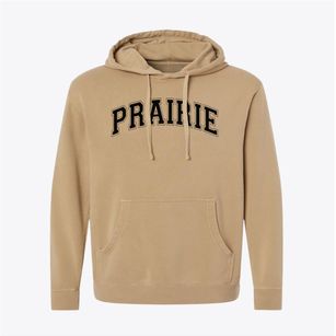Prairie Elementary School Varsity Arch Pigment-Dyed Hoodie