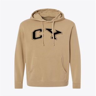 Cy Junior High School Varsity Arch Pigment-Dyed Hoodie