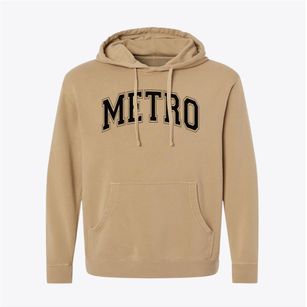Metropolitan Arts & Technology High School Varsity Arch Pigment-Dyed Hoodie