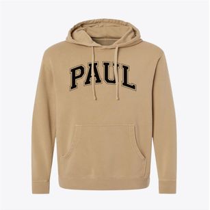 Paul Revere Elementary School Annex Varsity Arch Pigment-Dyed Hoodie
