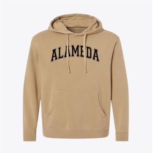 Alameda High School Varsity Arch Pigment-Dyed Hoodie