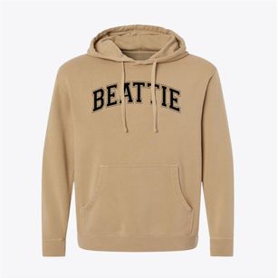 Beattie Elementary School Varsity Arch Pigment-Dyed Hoodie