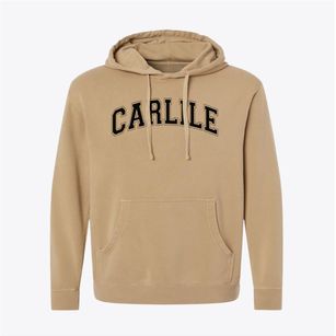 Carlile Elementary School Varsity Arch Pigment-Dyed Hoodie