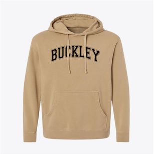 Buckley Elementary School Varsity Arch Pigment-Dyed Hoodie