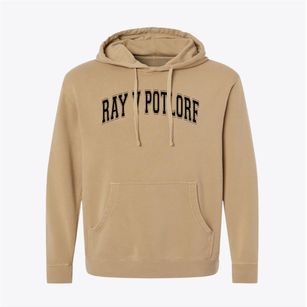 Ray V Potlorf Elementary School Varsity Arch Pigment-Dyed Hoodie