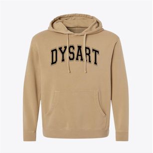 Dysart Middle School Varsity Arch Pigment-Dyed Hoodie
