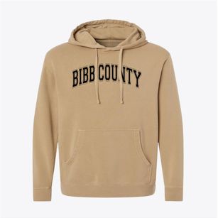 Bibb County Alternative School Varsity Arch Pigment-Dyed Hoodie