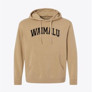Waimalu Elementary School Varsity Arch Pigment-Dyed Hoodie