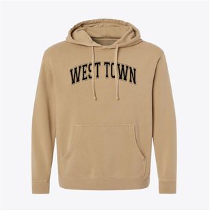 West Town Academy Varsity Arch Pigment-Dyed Hoodie