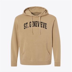 Saint Genevieve School Varsity Arch Pigment-Dyed Hoodie