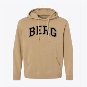 Berg Middle School Varsity Arch Pigment-Dyed Hoodie