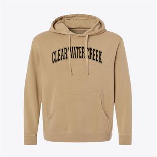 Clearwater Creek Elementary School Varsity Arch Pigment-Dyed Hoodie