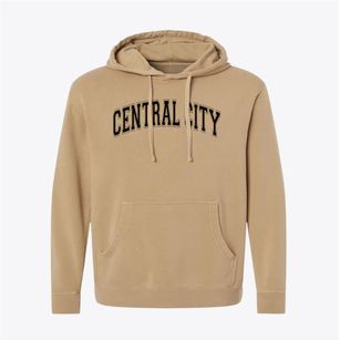 Central City Elementary School Varsity Arch Pigment-Dyed Hoodie