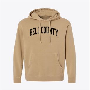 Bell County Area Technology Center Varsity Arch Pigment-Dyed Hoodie