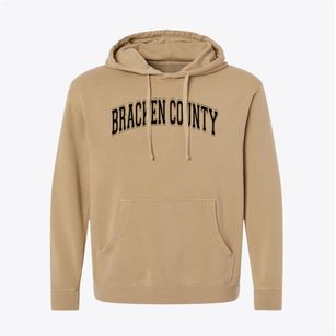 Bracken County Middle School Varsity Arch Pigment-Dyed Hoodie