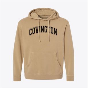 Covington Elementary School Varsity Arch Pigment-Dyed Hoodie