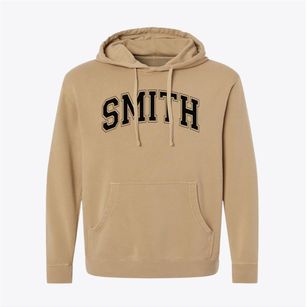 Smith Elementary School Varsity Arch Pigment-Dyed Hoodie