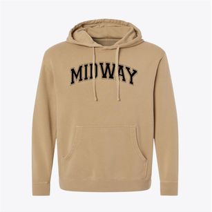 Midway Christian Academy Varsity Arch Pigment-Dyed Hoodie