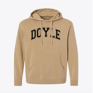 Doyle Primary School Varsity Arch Pigment-Dyed Hoodie