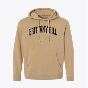 Brittany Hill Middle School Varsity Arch Pigment-Dyed Hoodie