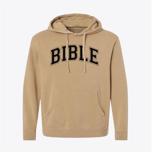 Bible Baptist Christian Academy Varsity Arch Pigment-Dyed Hoodie