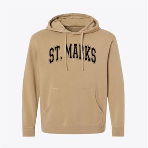 Saint Marks Episcopal School Varsity Arch Pigment-Dyed Hoodie