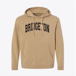 Bridgeton Christian School Varsity Arch Pigment-Dyed Hoodie