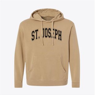 Saint Joseph Of The Palisades School Varsity Arch Pigment-Dyed Hoodie