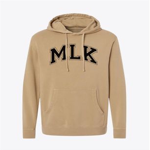 Martin Luther King Elementary School Varsity Arch Pigment-Dyed Hoodie