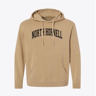 North Hornell Elementary School Varsity Arch Pigment-Dyed Hoodie