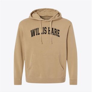 Willis Hare Elementary School Varsity Arch Pigment-Dyed Hoodie