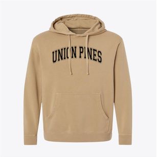 Union Pines High School Varsity Arch Pigment-Dyed Hoodie