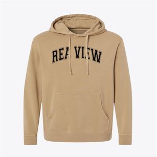Rea View Elementary Varsity Arch Pigment-Dyed Hoodie