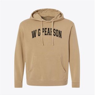 W G Pearson Lab School Varsity Arch Pigment-Dyed Hoodie