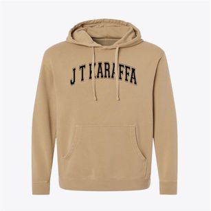 J T Karaffa Middle School Varsity Arch Pigment-Dyed Hoodie