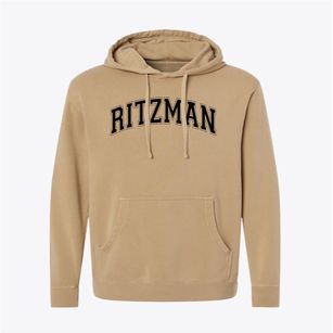 Ritzman Elementary School Varsity Arch Pigment-Dyed Hoodie