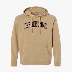 Terrebonne Community School Varsity Arch Pigment-Dyed Hoodie