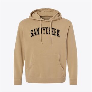 Sandycreek Elementary School Varsity Arch Pigment-Dyed Hoodie