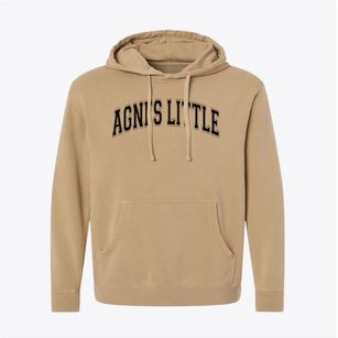 Agnes Little Elementary School Varsity Arch Pigment-Dyed Hoodie