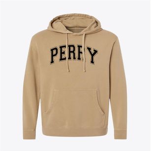 Perry Middle School Varsity Arch Pigment-Dyed Hoodie