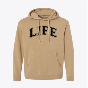 Life Academy Varsity Arch Pigment-Dyed Hoodie