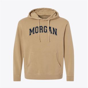 Morgan School Varsity Arch Pigment-Dyed Hoodie
