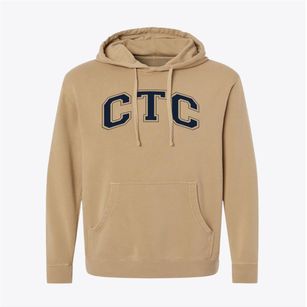 Career & Technology Center Varsity Arch Pigment-Dyed Hoodie