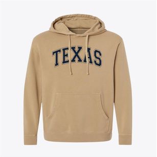 Texas Christian Academy Varsity Arch Pigment-Dyed Hoodie