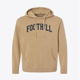 Foothill High School Varsity Arch Pigment-Dyed Hoodie
