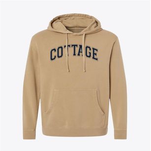 Cottage Elementary School Varsity Arch Pigment-Dyed Hoodie