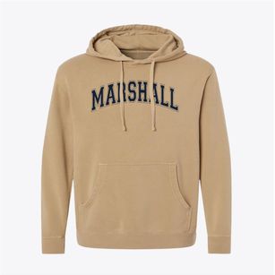 Marshall Elementary School Varsity Arch Pigment-Dyed Hoodie