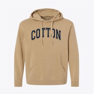 Cotton Center School Varsity Arch Pigment-Dyed Hoodie
