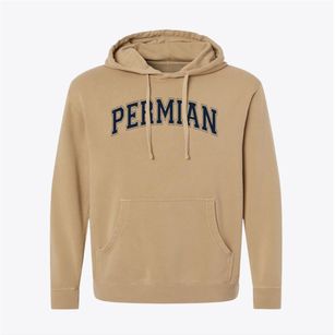 Permian High School Varsity Arch Pigment-Dyed Hoodie